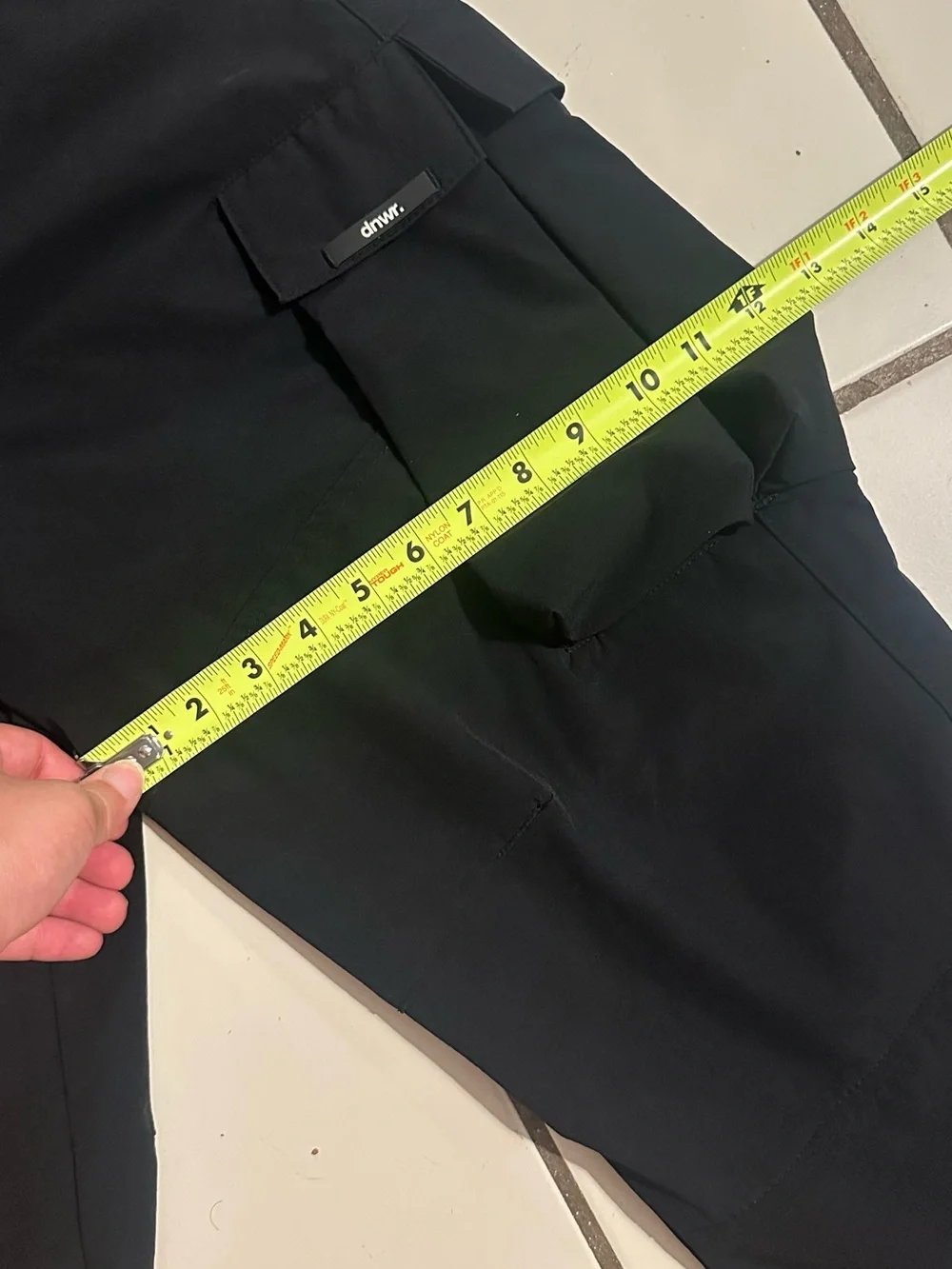 Zara Black Cargo Pants with Utility Pockets